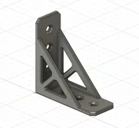 Équerre renforcée 100x40 mm, trou 8 mm — photo 6