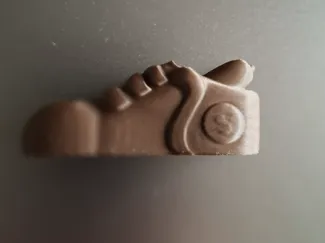 chocoladeschoen met wortel