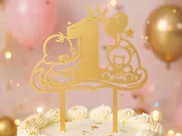 Topper de gâteau premier anniversaire — photo 2