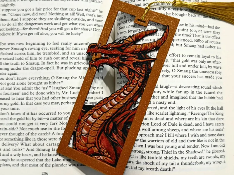 Dragon Bookmark NO AMS