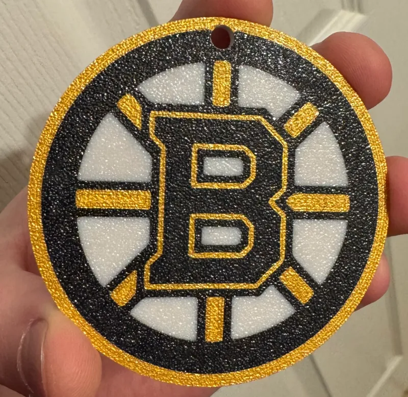 Boston Bruins Multi-Color Keychain