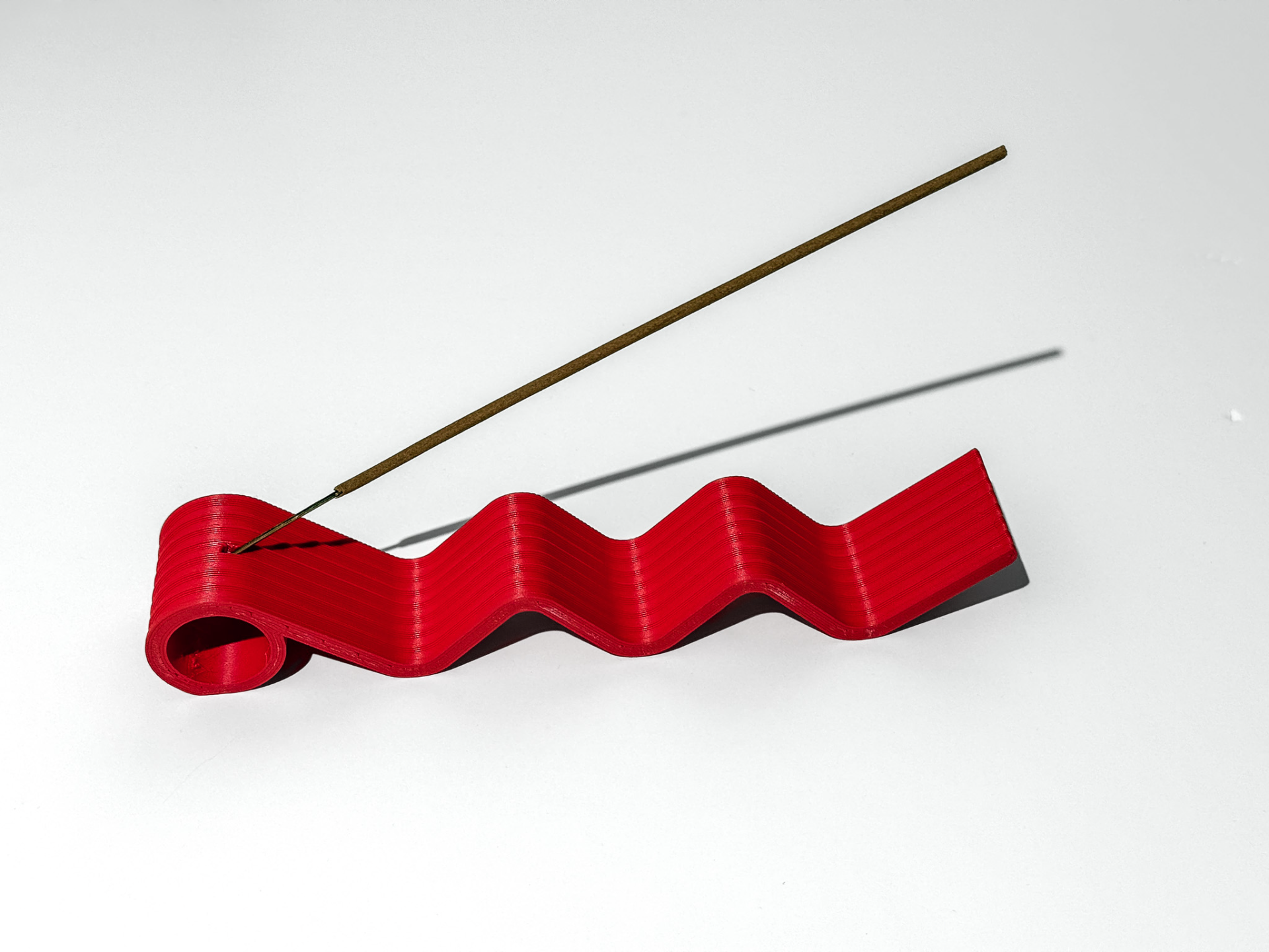 Wavy Incense Holder 3D model
