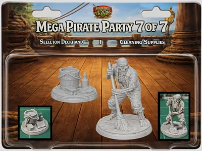 Mega Pirate Party 7 of 7: Skeleton Deckhand