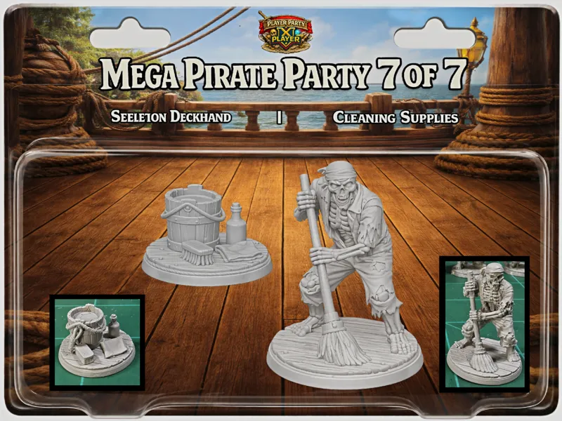 Mega Pirate Party 7 of 7: Skeleton Deckhand