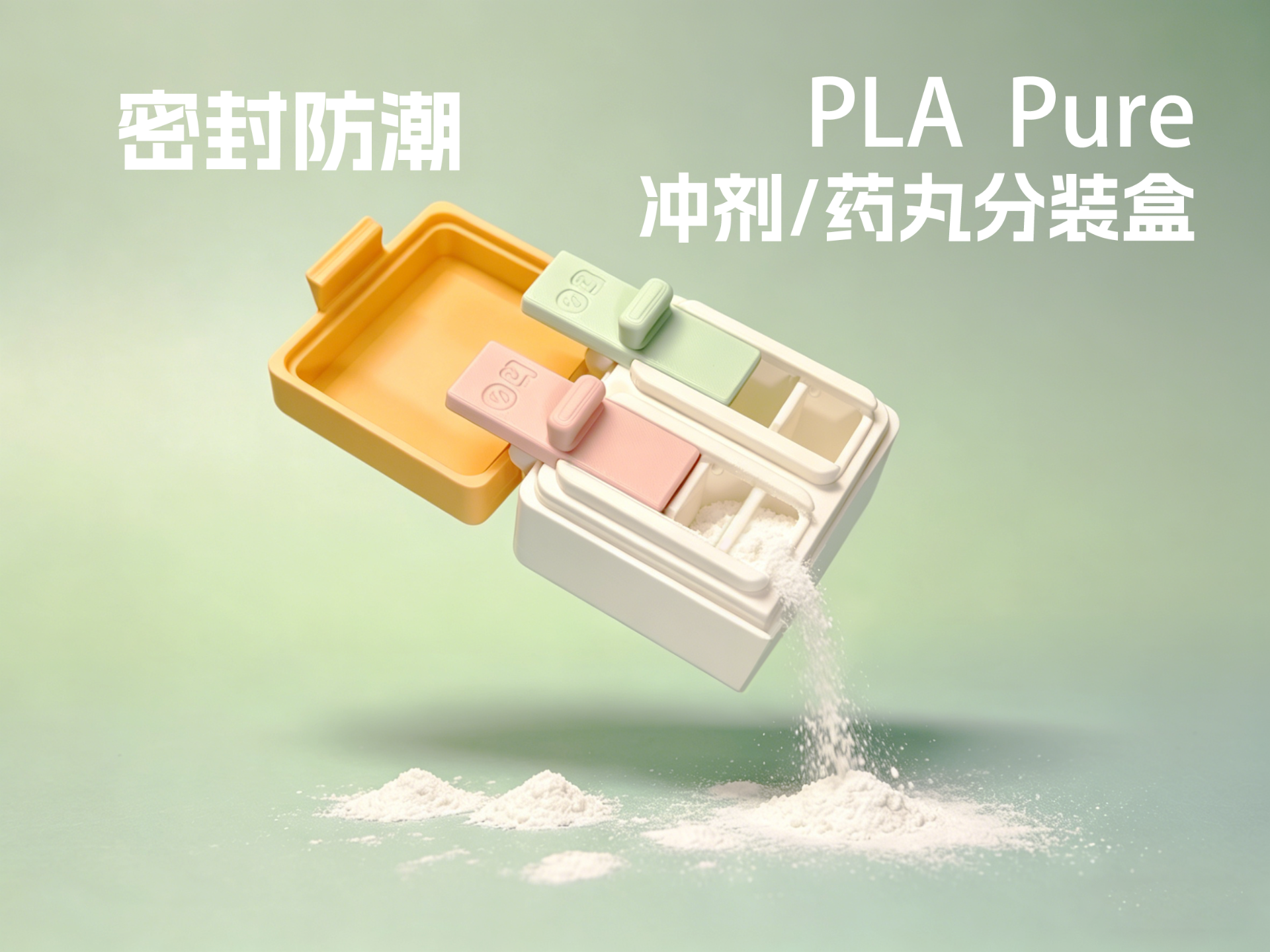 密封防潮分药盒