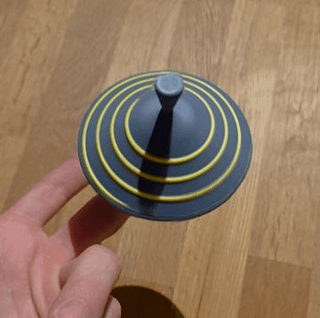 Hypno Spinning Top | NO AMS | Filament Snap-In