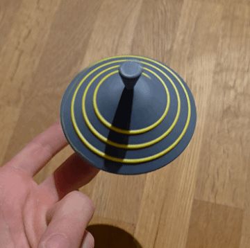 Hypno Spinning Top | NO AMS | Filament Snap-In