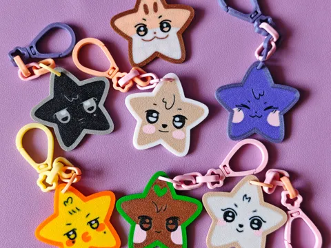Llavero: ATEEZ ANITEEZ Keychain |All Members|AMS Multicolor — referencia de MakerWorld
