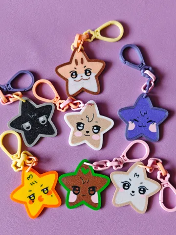 Llavero: ATEEZ ANITEEZ Keychain |All Members|AMS Multicolor — vista de referencia 2