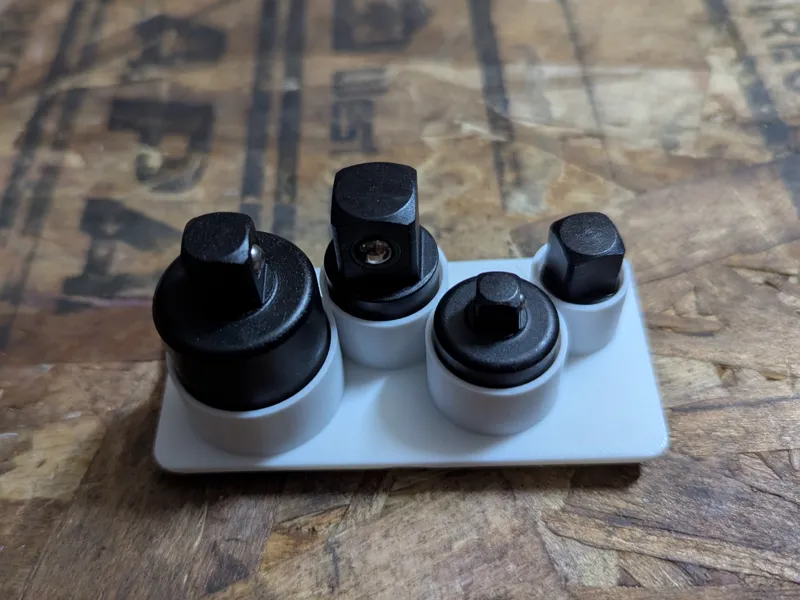 Gridfinity Tekton Impact Adapter Holder