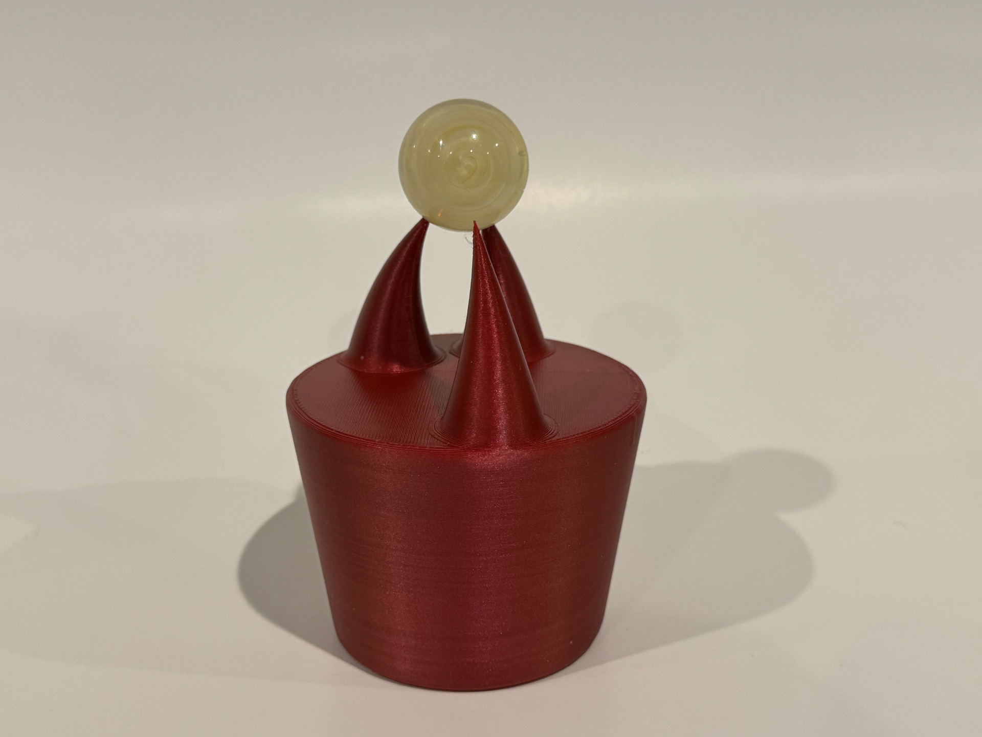 Robot Devil Hand Marble Stand (No Support No AMS) 