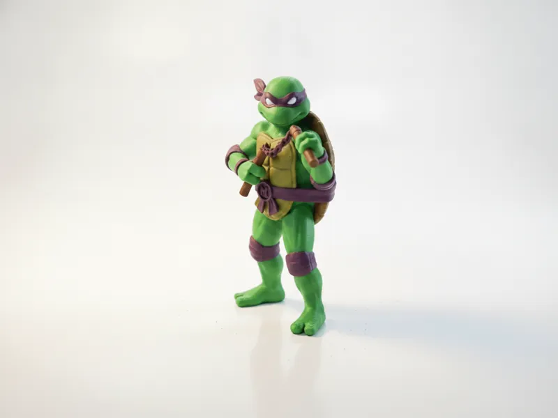 Michelangelo TMNT Figurine Cartoons 3D Printable