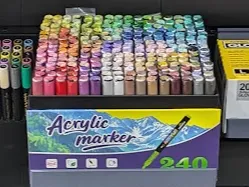 Acrylic Marker Cap Swatch
