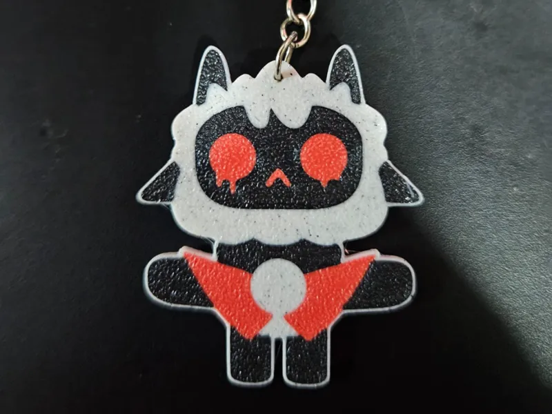 cult of lamb keychain