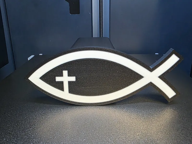 Jesus Fish 2" Hitch Cover