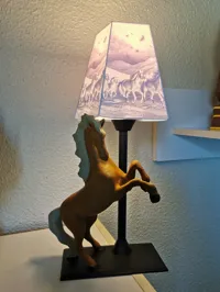 Lampe cheval — photo 2