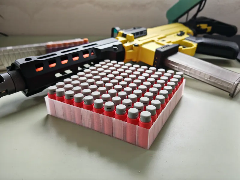box for 13x36 NERF dart 软弹收纳盒