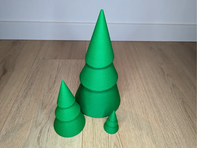 Minimalist Christmas Tree - Fuzzy Skin Collection