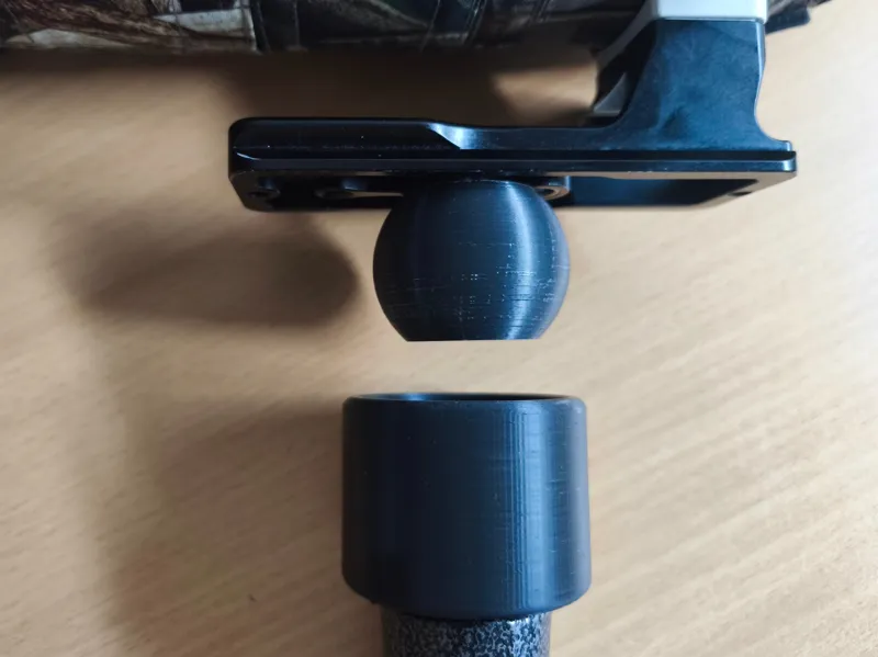 Open Ball Head for Telephoto Lenses & Monopods