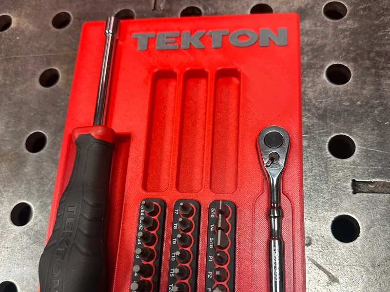 Tekton Bit ratchet and driver gridfinity