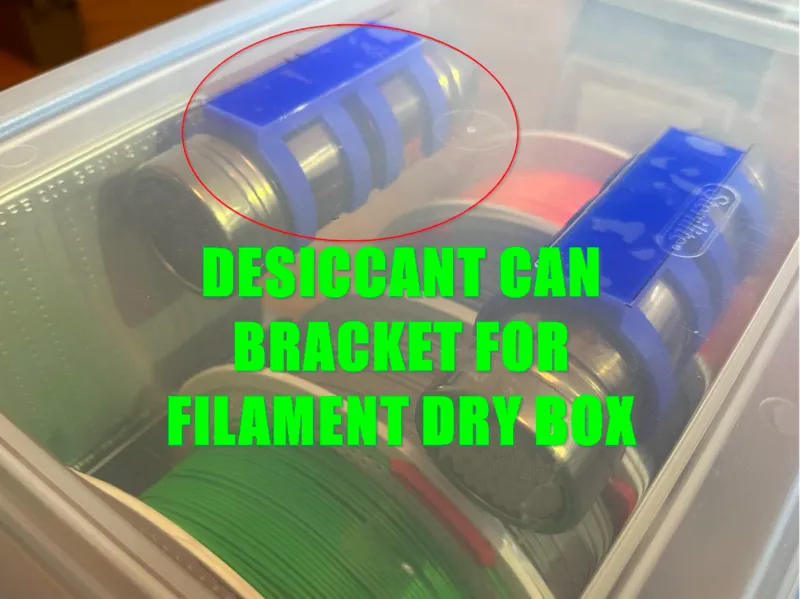 Desiccant Can Mounting Bracket