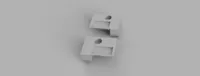 0.24mm layer, 2 walls, 10% infill, Linke und Rechte