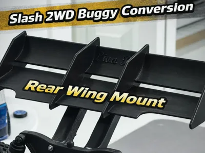 Traxxas Slash 2WD Wing Mount – Buggy Conversion