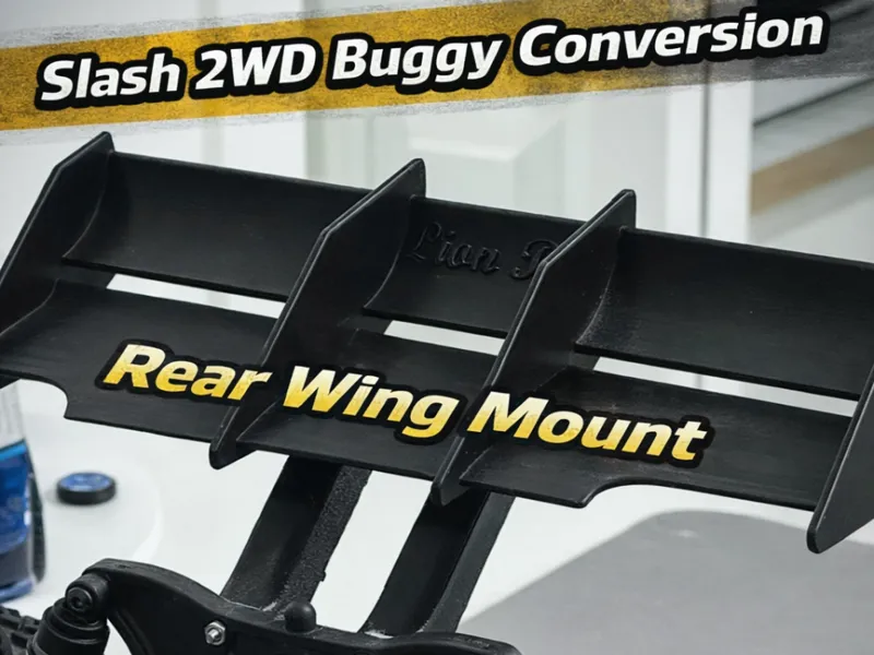 Traxxas Slash 2WD Wing Mount – Buggy Conversion