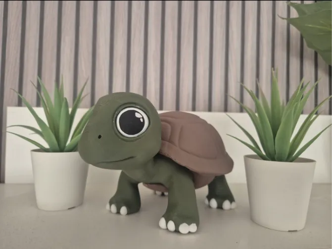 Süße Schildkröte