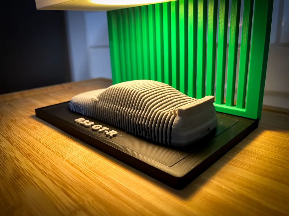 Nissan Skyline R33 GT-R - Layered Car Art by ShapeShift 3D Creations ...