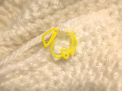 Stitch markers dog