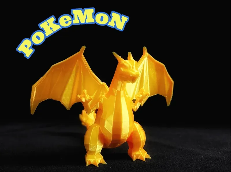 喷火龙-宝可梦PoKeMoN（快速一体打印无需组装）
