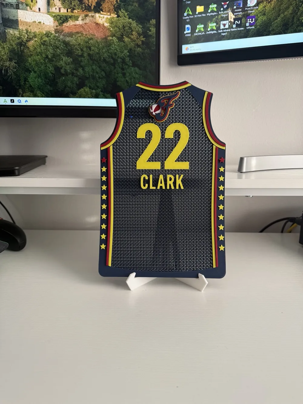 Clarks Collection Model Caitlin Clark #22 Indiana Fever 3D Jersey - Free 3D Print Model ...