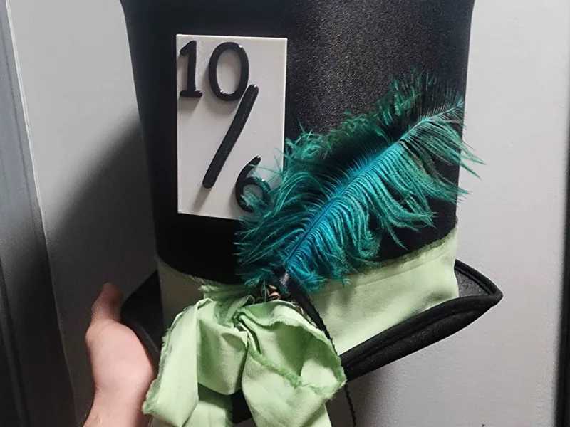 Mad Hatter 10/6 Card
