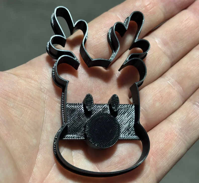 Rudolph Christmas Cookie Cutter