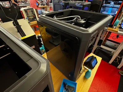 Side Mounted Lid Holder for Elegoo Centauri Carbon