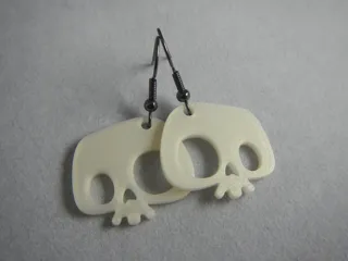 Skull earrings