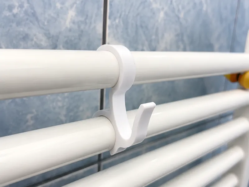 Towel Rail Clip Hook - No-Drill Radiator Hook