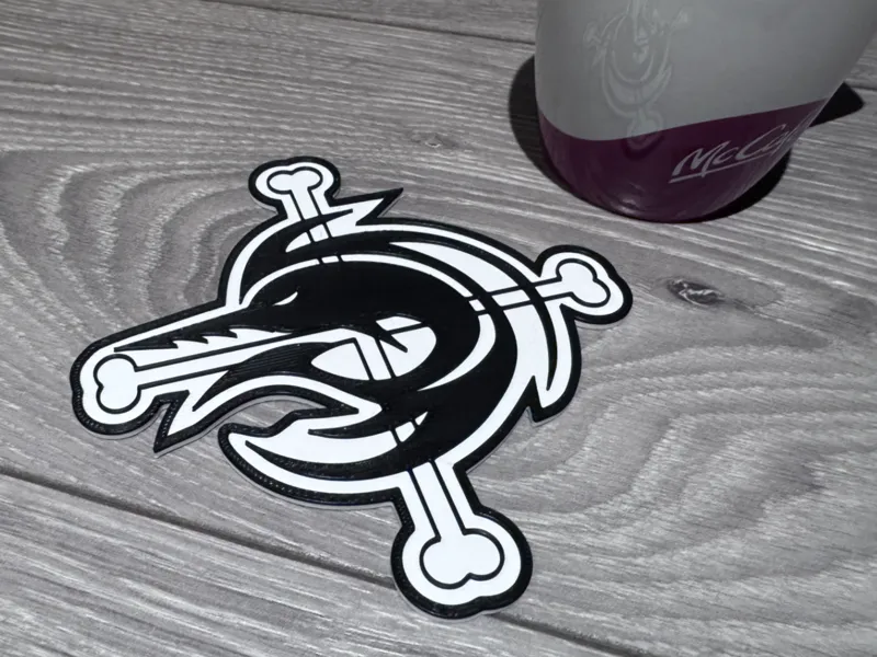 Arlong One Piece Jolly Roger coaster