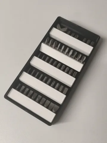 Organizador: Gridfinity Modular Rotating Bit Storage (3U) — vista de referencia 2