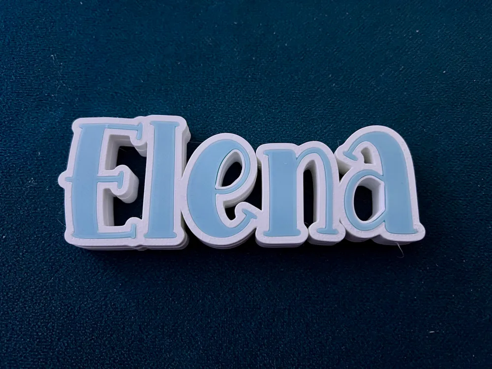 Elean Name ELENA name names named others namedesign by meetoo333 - MakerWorld