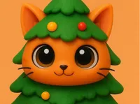 Sapin de Noël chat — photo 2