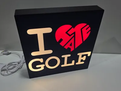 I Love/Hate Golf lightbox