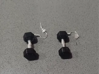 pendientes de mancuernas