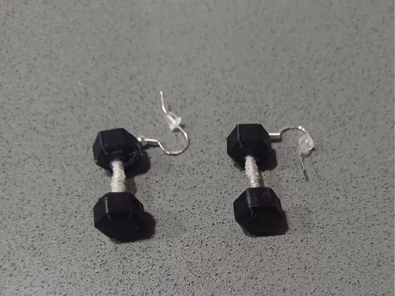 pendientes de mancuernas
