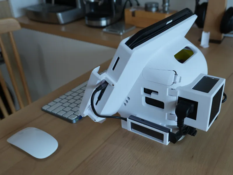 Portable Mac Mini with iPad setup