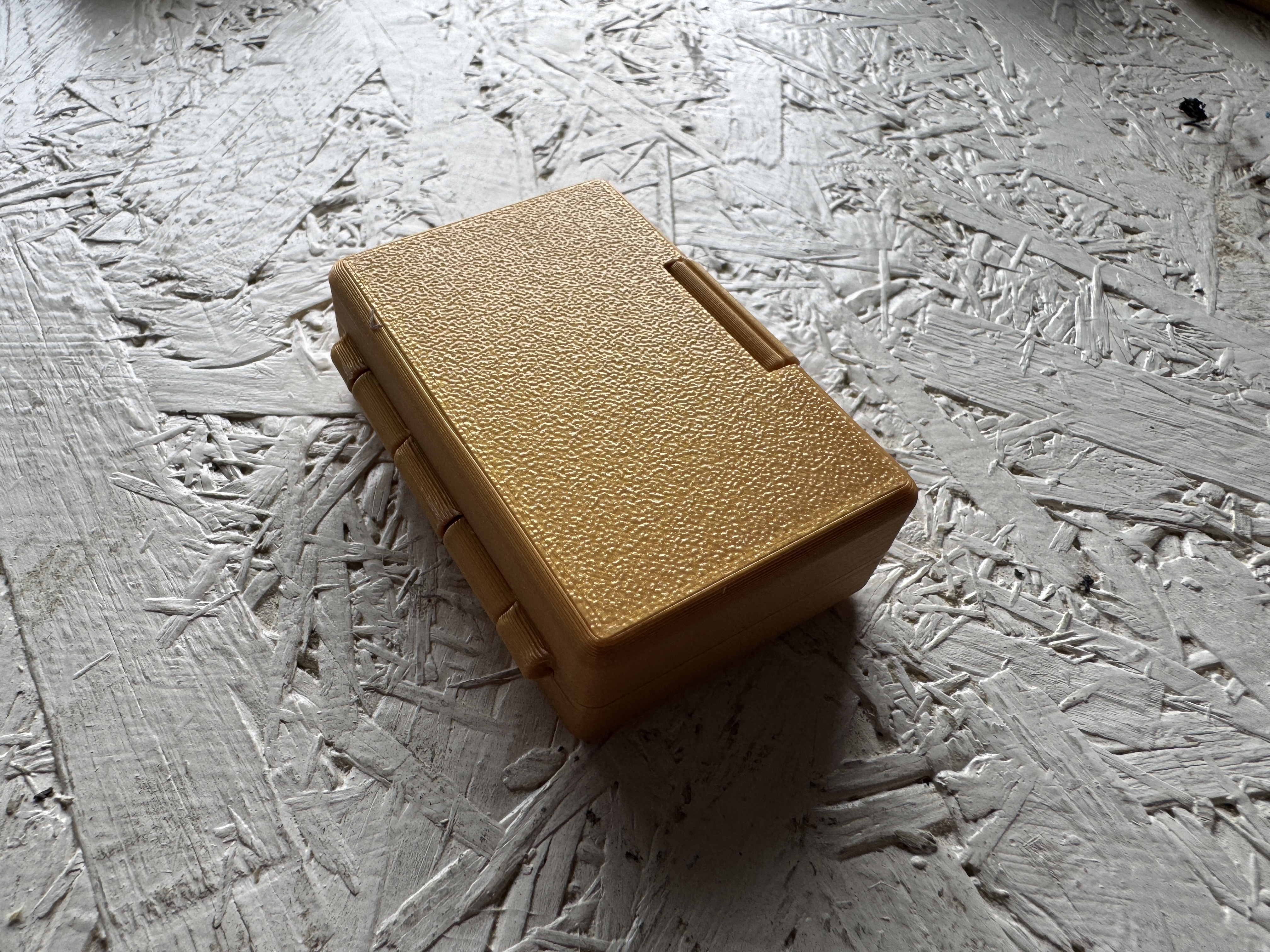 Miniatura 2 do modelo 3D Parametric Print‑in‑Place Box