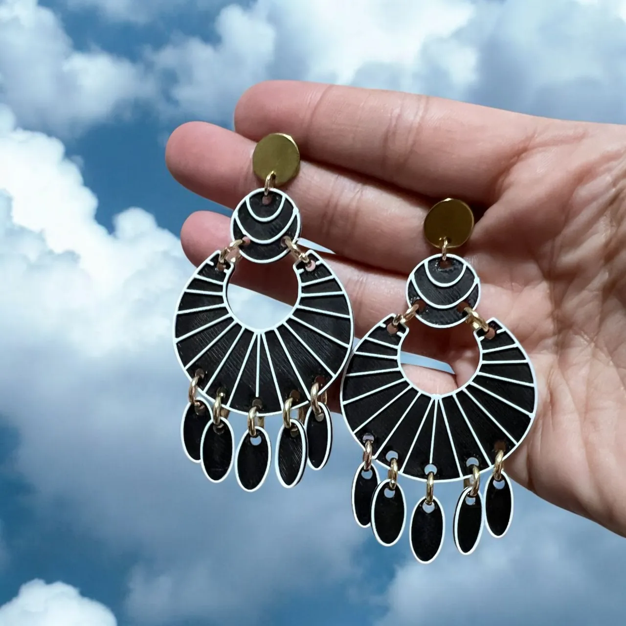 Pendientes elegantes view 2