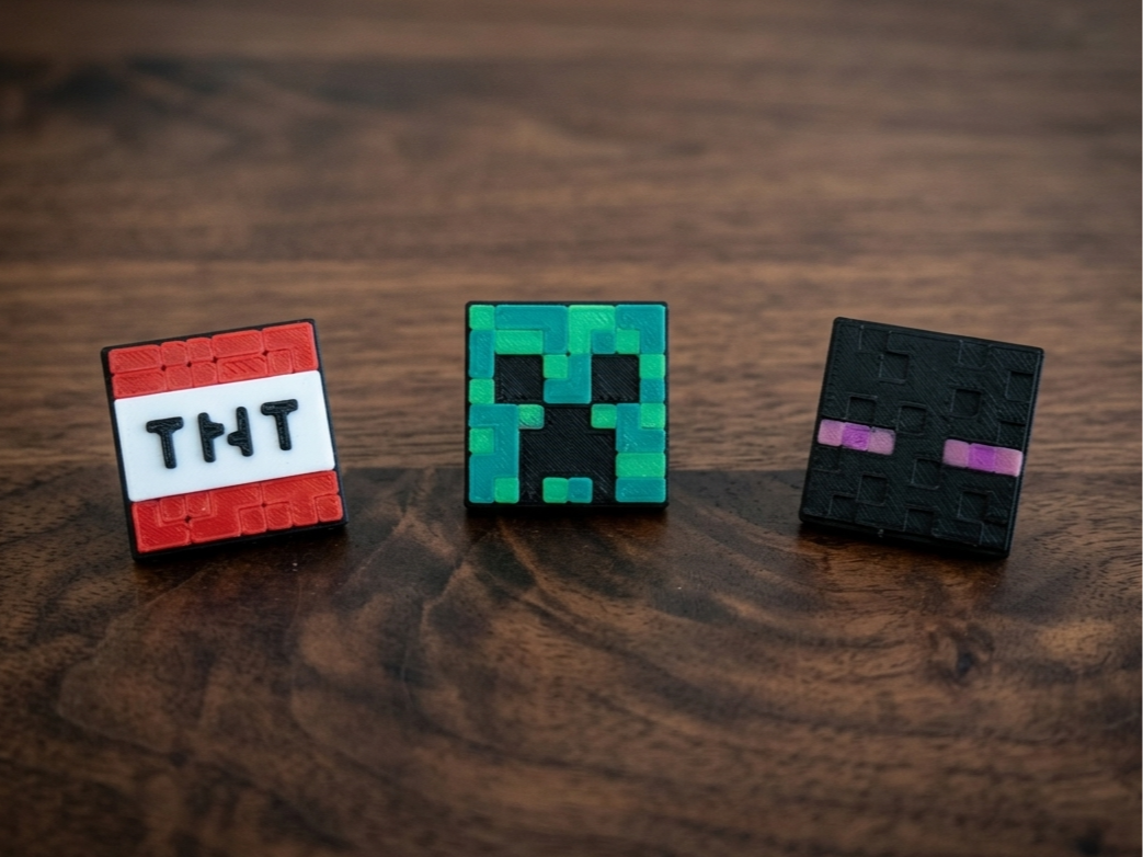 Minecraft Jibbitz Croc Charms - Pack 01