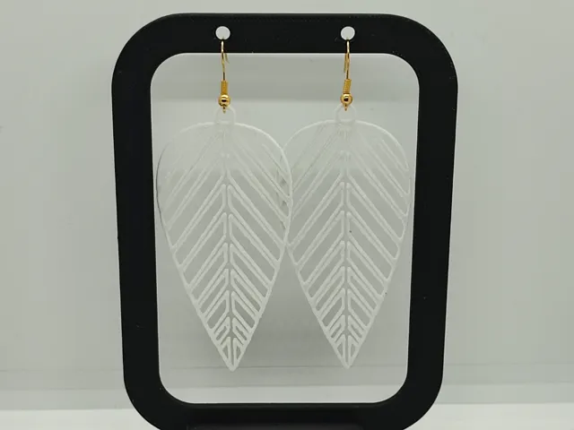 Pendientes hoja